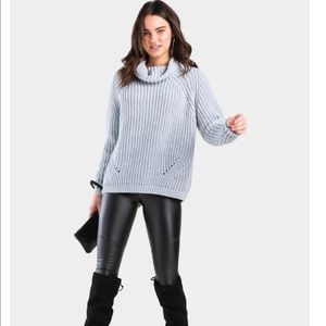 NWT oversized cowl neck sweater